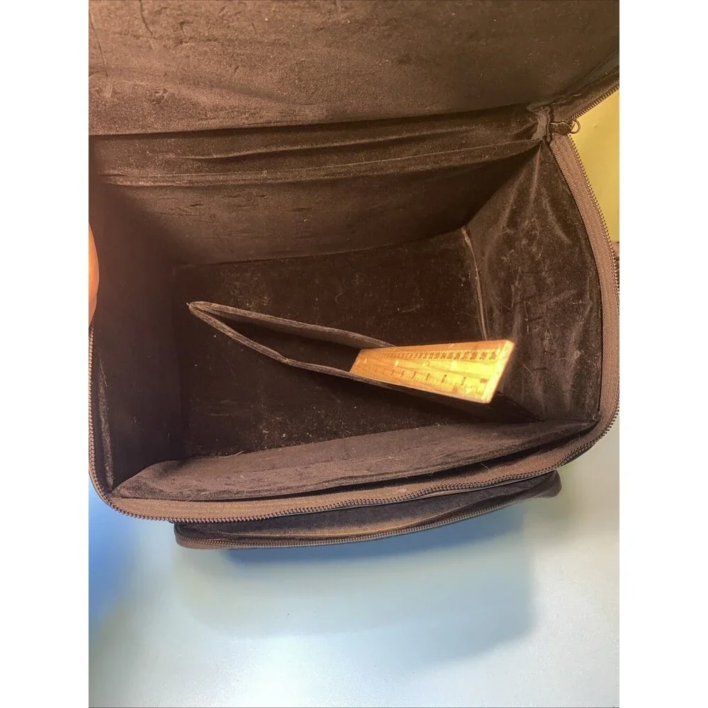 Large Video Camera Bag Zenith Felt Interior Cloak And Dagger-esque